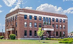 Garza County Courthouse in Post, Texas