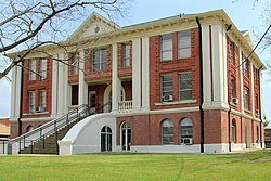 Sabine County Courthouse in Hemphill, Texas